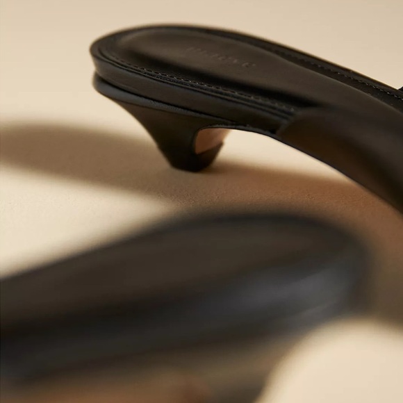 NWT Anthropologie Maeve Heart Mule Heels - Picture 4 of 8